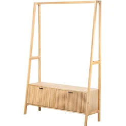 3S. x Home Vestiaire Entrée Bois Massif Porte Manteau Online