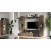 3S. x Home Vitrine 2 portes Noir New
