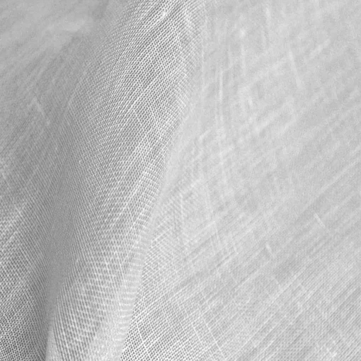 3S. x Home Voilage en Étamine 100%Lin 140X260 cm LINA Blanc Online